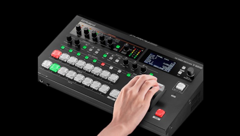 ROLAND V-60HD PLUG & PLAY PRODUCTION SWITCHER ΜΕ ΗΧΟ ΓΙΑ ΖΩΝΤΑΝΕΣ ΕΚΔΗΛΩΣΕΙΣ ΚΑΙ ΠΑΡΑΓΩΓΕΣ